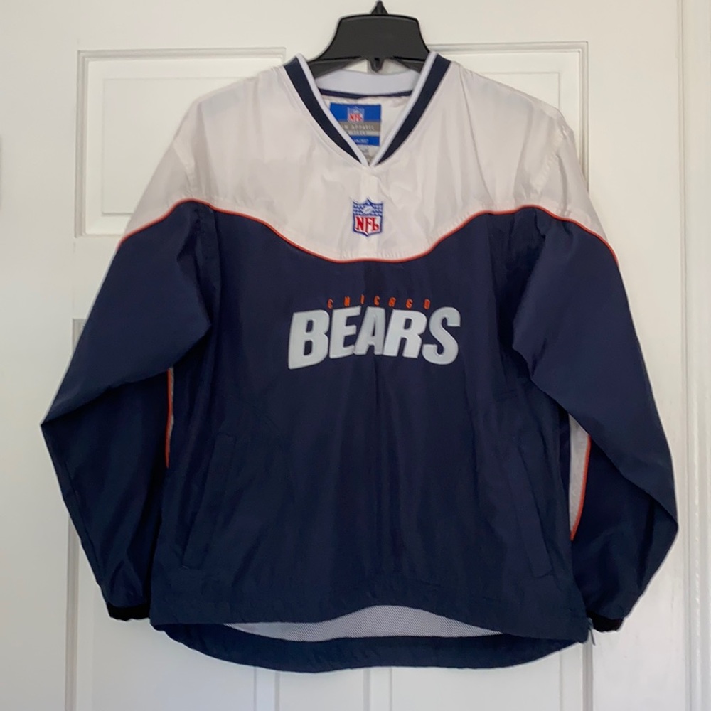 Chicago Bears kids size large v neck pullover